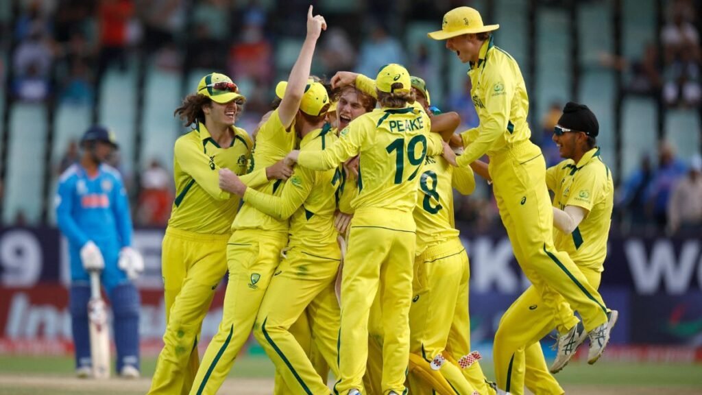 Australia repeats 2023 Men’s World Cup Heroics to Become 4th Time Under 19 WC Champions