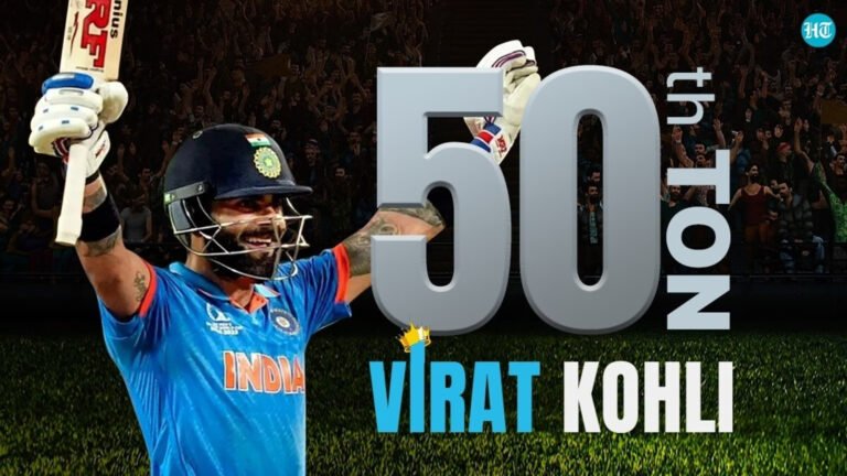 Virat Kohli’s 50th ODI Century: A Landmark Moment in Cricket History