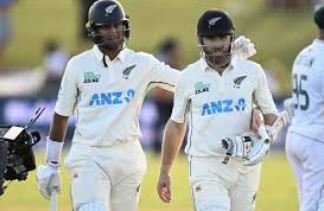 NZ wins against SA following Williamson’s two hundred and Ravindra’s 240