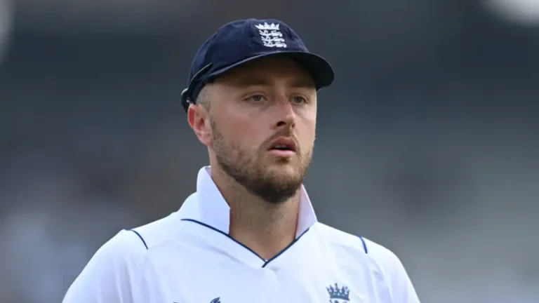 ENG VS IND 5th Test: Ollie Robinson’s Strenuous Outing in India: McCullum Defends, Injury Bared