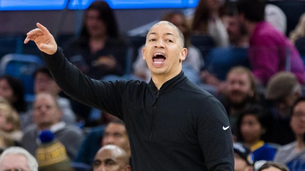 While Tyronn Lue was fined for accusing Golden State officials of cheating