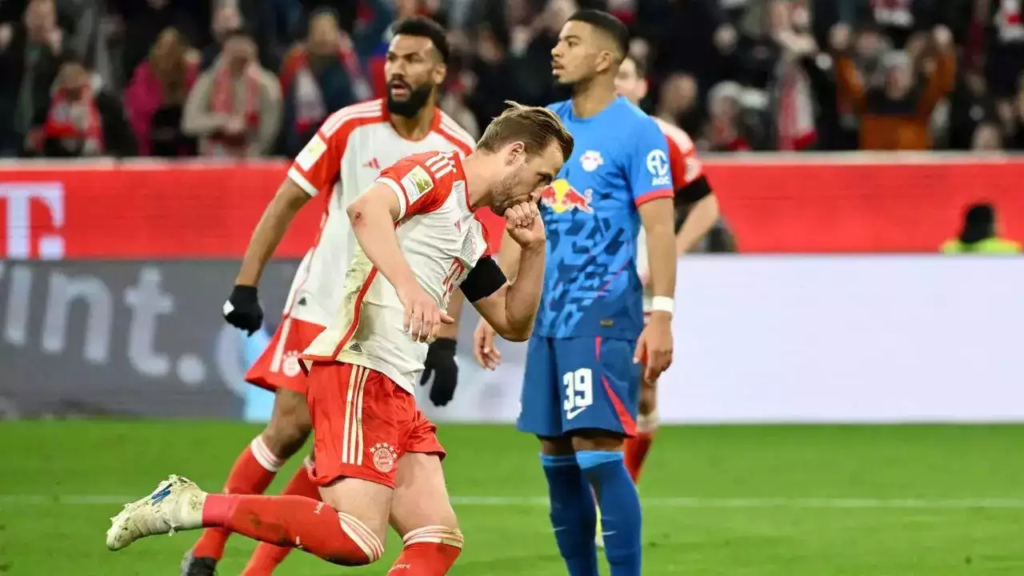 Bayern Munich vs RB Leipzig: Harry Kane’s Late Heroics Secure Crucial Win for the Team 2-1