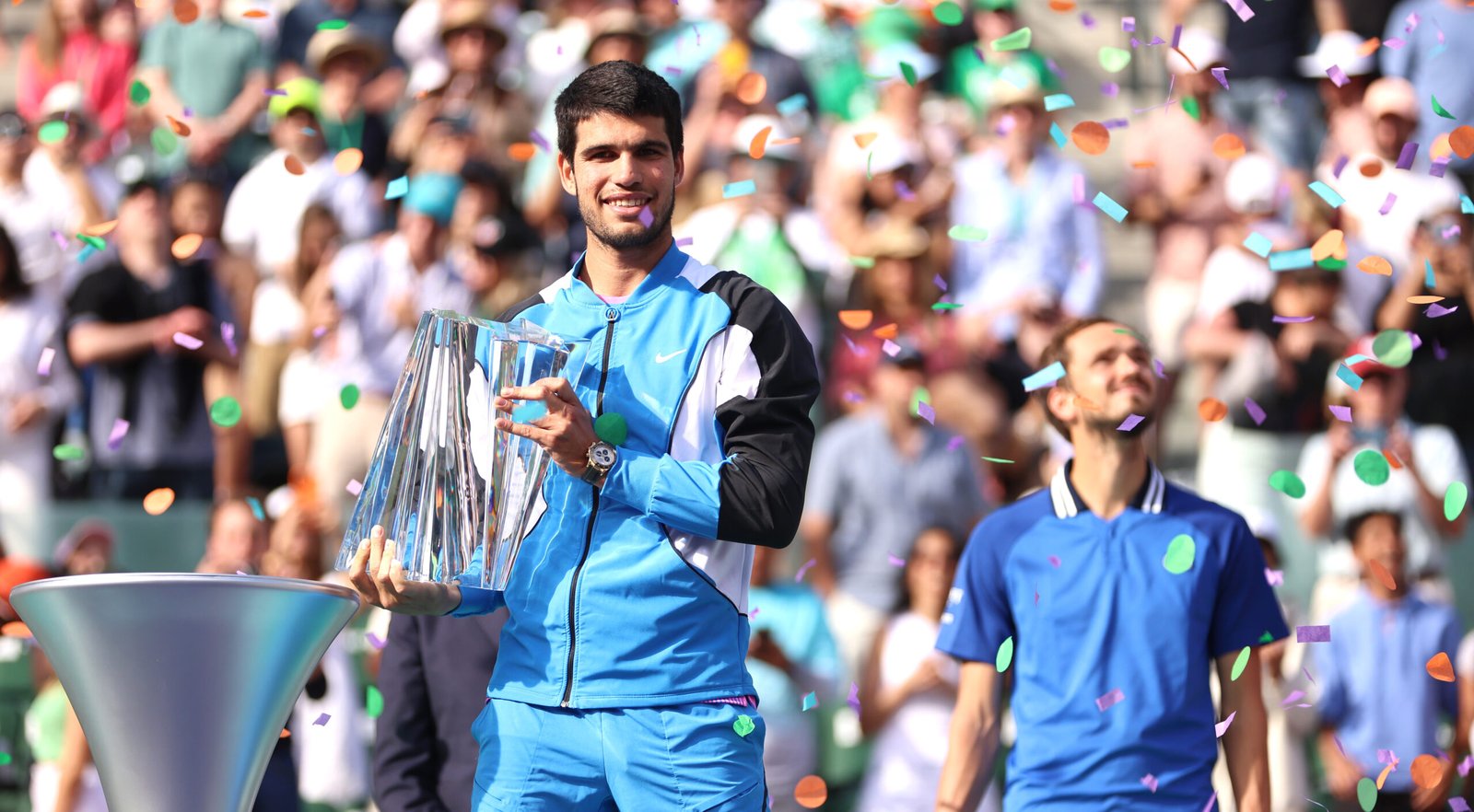 Carlos Alcaraz Secures Consecutive Indian Wells (2024) Triumphs, Defeating Medvedev in Final