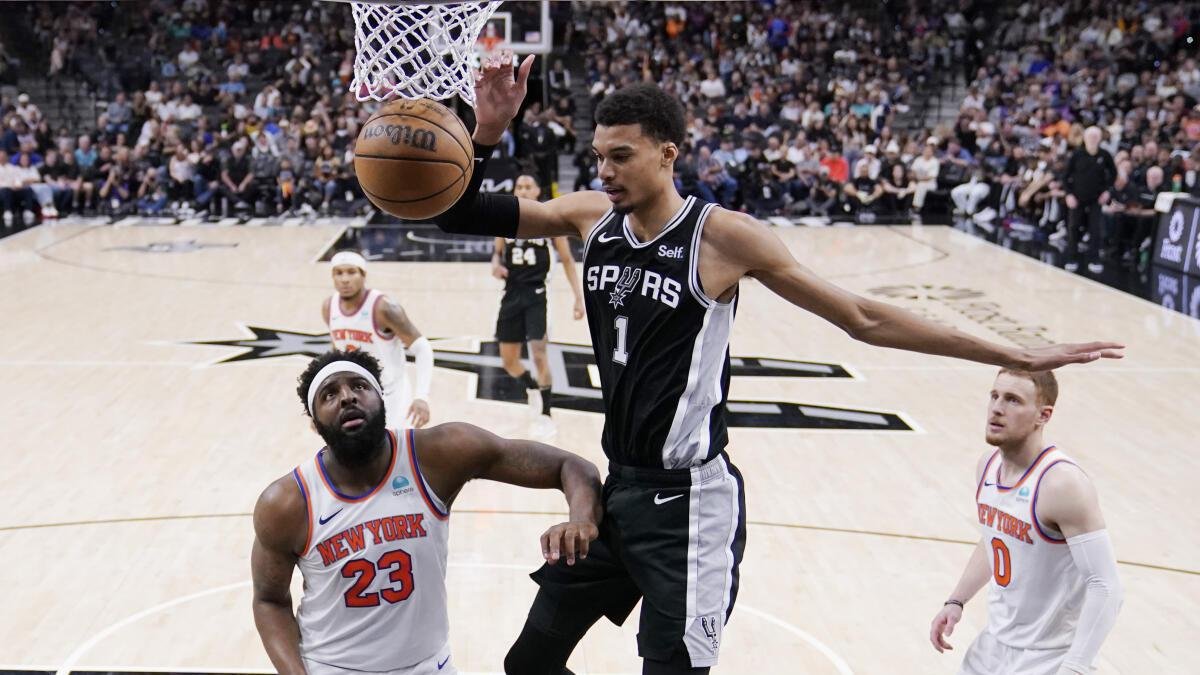 NBA Roundup: Victor Wembanyama’s Stellar Performance Leads Spurs to OT Victory 130-126