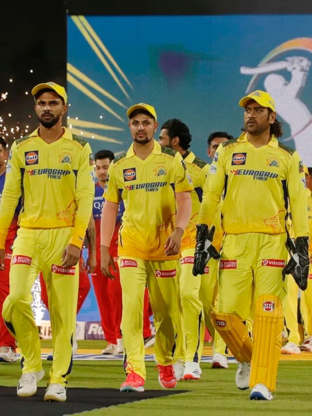 CSK Dominated RCB to Win Their First Match