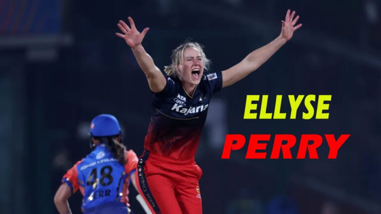 Ellyse Perry Shines for RCB in WPL 2024: Insights on Playing in Front of Enthusiastic Crowds