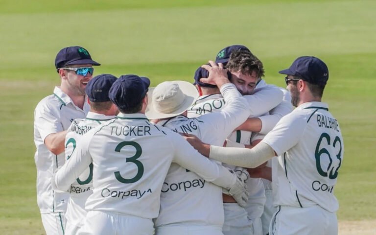 Andy Balbirnie Leads Ireland to Historic Victory in Abu Dhabi Test 2024