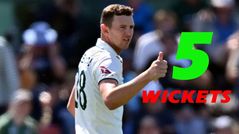 Dominant Bowling Display of Hazlewood and Starc Demolishes New Zealand for 162
