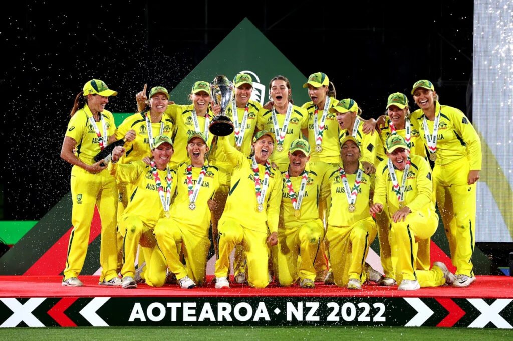 Australia W Dominated England W To Clinch 7th World Cup Title With Healy’s Record-Breaking 170
