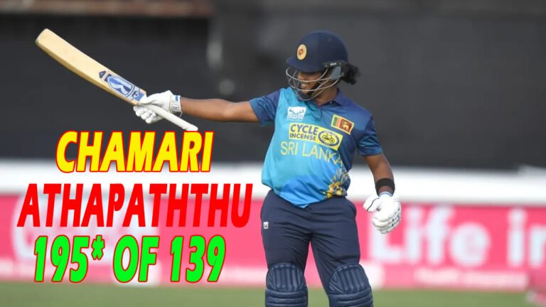 Athapaththu’s Record Breaking 195* Provides Sri Lanka Women Highest Ever ODI Chase