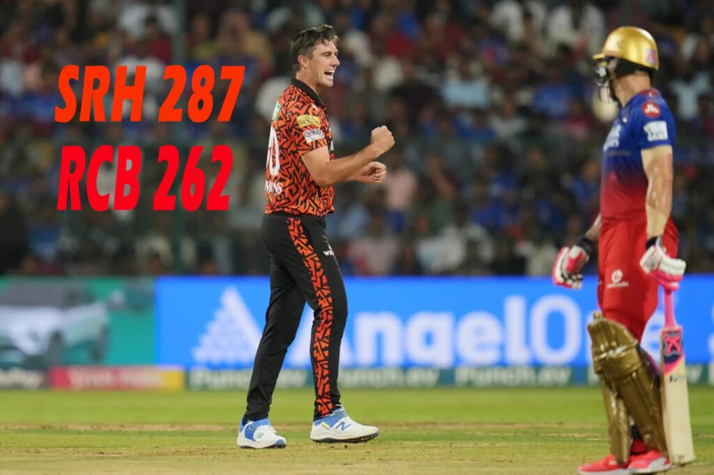 Head and Klaasen Lead Sunrisers to 25 Runs Victory Against RCB in High-Scoring Showdown