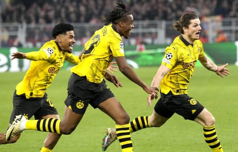 Dortmund’s Thrilling Triumph: A 4-2 Victory Over Atletico Secures Champions League Semifinal Spot
