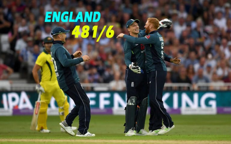 England’s Dominating Victory Over Australia With Record-Breaking Total Of 481 Runs
