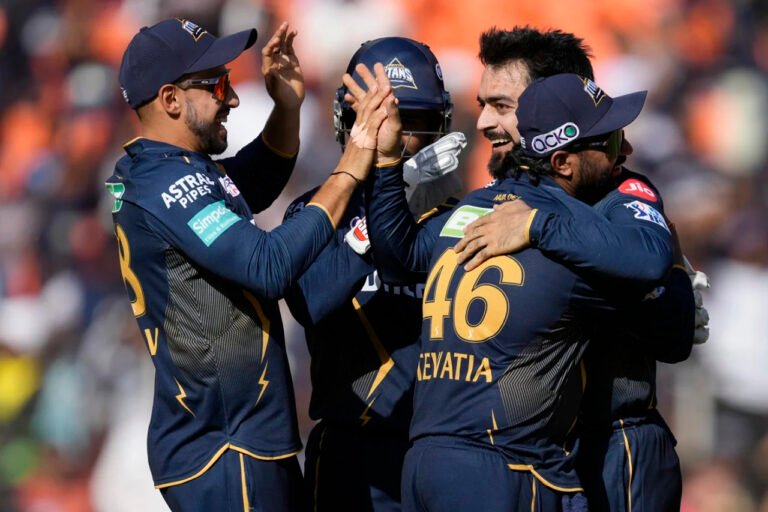 Titans’ Victory: Mohit, Noor, and Rashid Dominate Sunrisers in IPL 2024 Clash