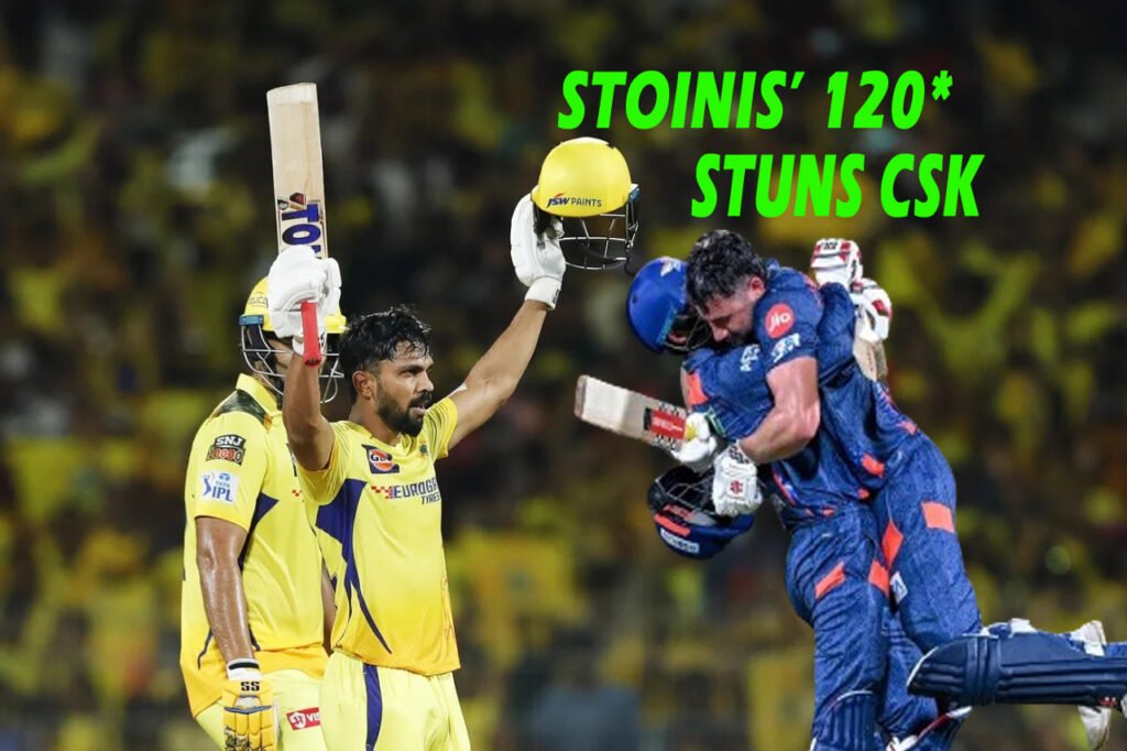 Marcus Stoinis Shines With 124* In Record-Breaking Victory Against Chennai Super Kings