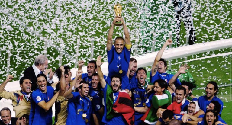The 2006 FIFA World Cup Final: Itlay Wins Over France In Penalties