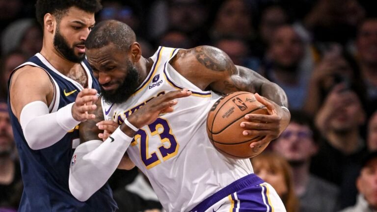 LeBron James Leads Lakers To Playoff Win Against Denver Nuggets With 119-108 Victory