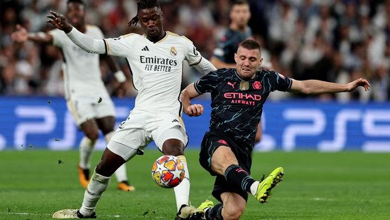 Manchester City vs Real Madrid: Thrilling Champions League Clash with 3 Goals in 15 Minutes