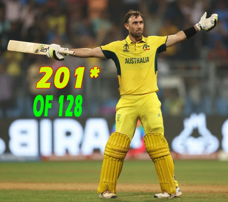 Maxwell’s Record-Breaking 201 Leads Australia to World Cup Semi-final