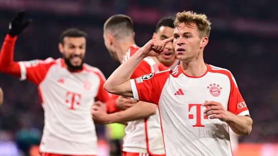 Joshua Kimmich Leads Bayern Munich To Victory In Champions League 2023-24 QF Against Arsenal
