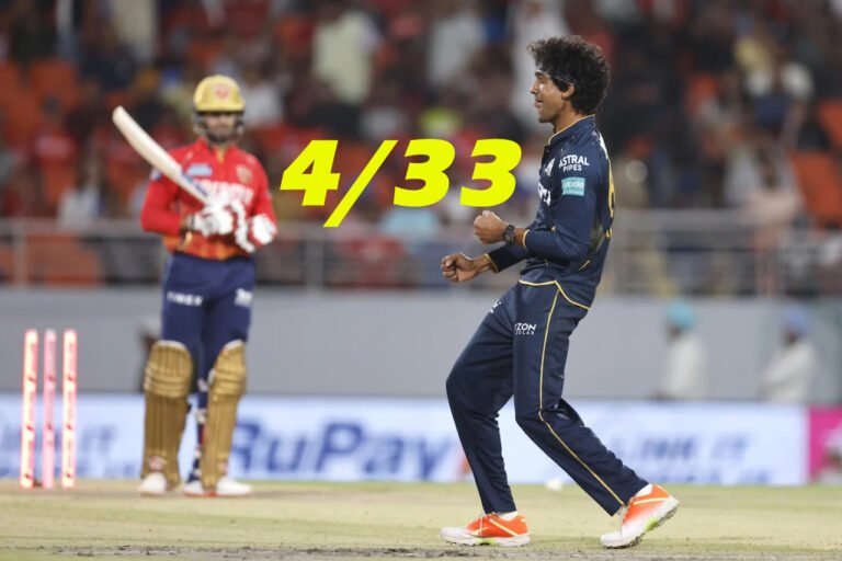 Gujarat Titans Secure Victory with Sai Kishore’s Spin Mastery and Tewatia’s Heroics In IPL 2024