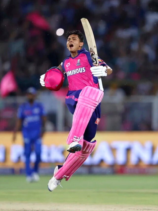 RR Dominated Mi With Jaiswal’s Ton And Sandeep’s Five-For