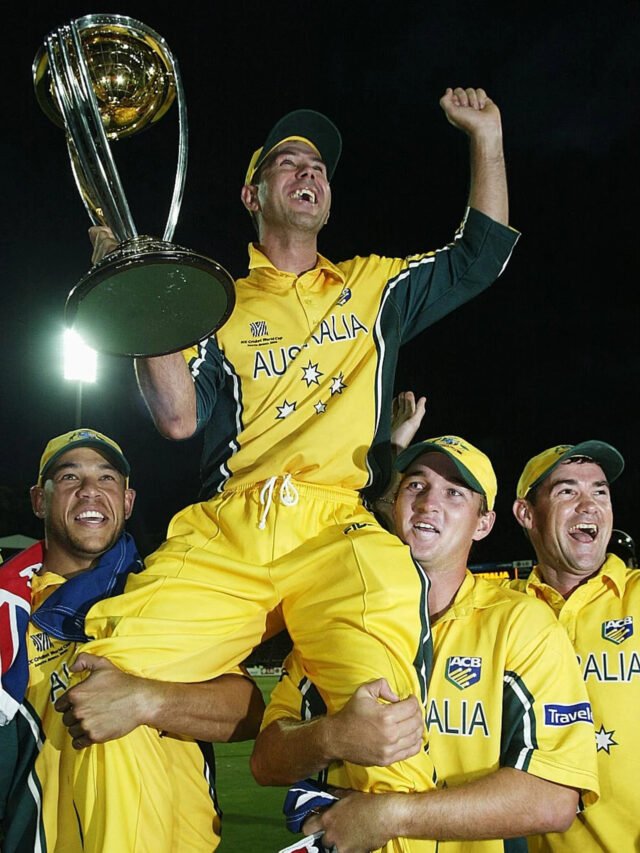 Australian Captains To Win The ICC ODI World Cup
