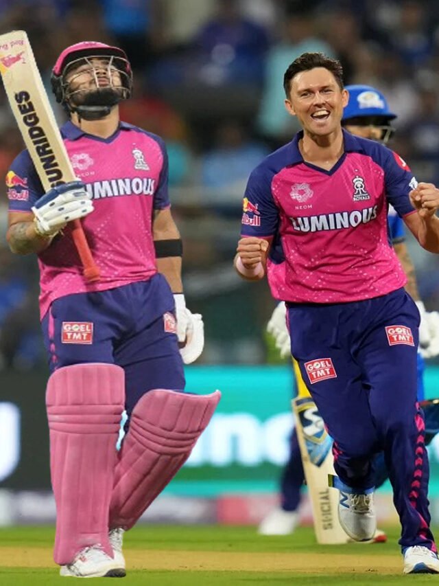 Rajasthan Dominated Mumbai Indians