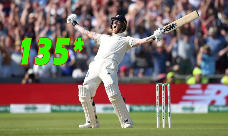 Ben Stokes’ Record Breaking 135* in the third Test Keep the Ashes in Balance