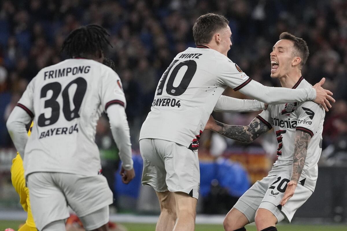 Bayer Leverkusen’s 2-0 Victory at Roma; Key Moments and Highlights