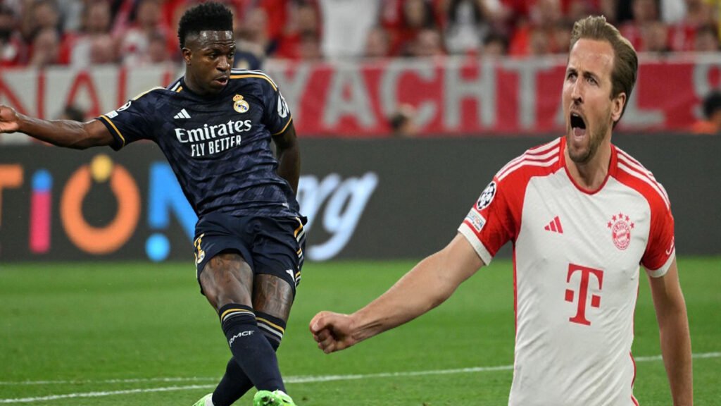 Vinicius Junior’s Heroics Secure 2-2 Draw for Real Madrid Against Bayern Munich In CL Semifinal