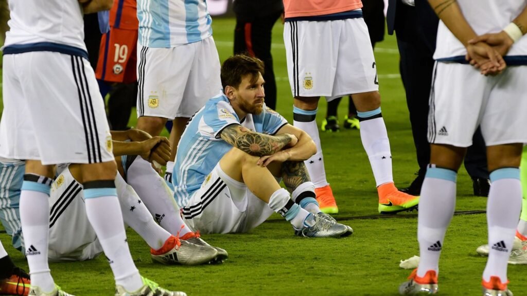 Lionel Messi Retires from International Football After Argentina’s Copa America Loss to Chile in 2016