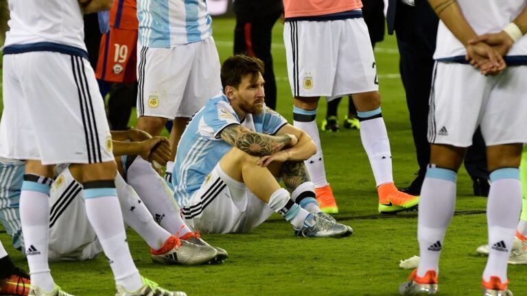 Lionel Messi Retires from International Football After Argentina’s Copa America Loss to Chile in 2016