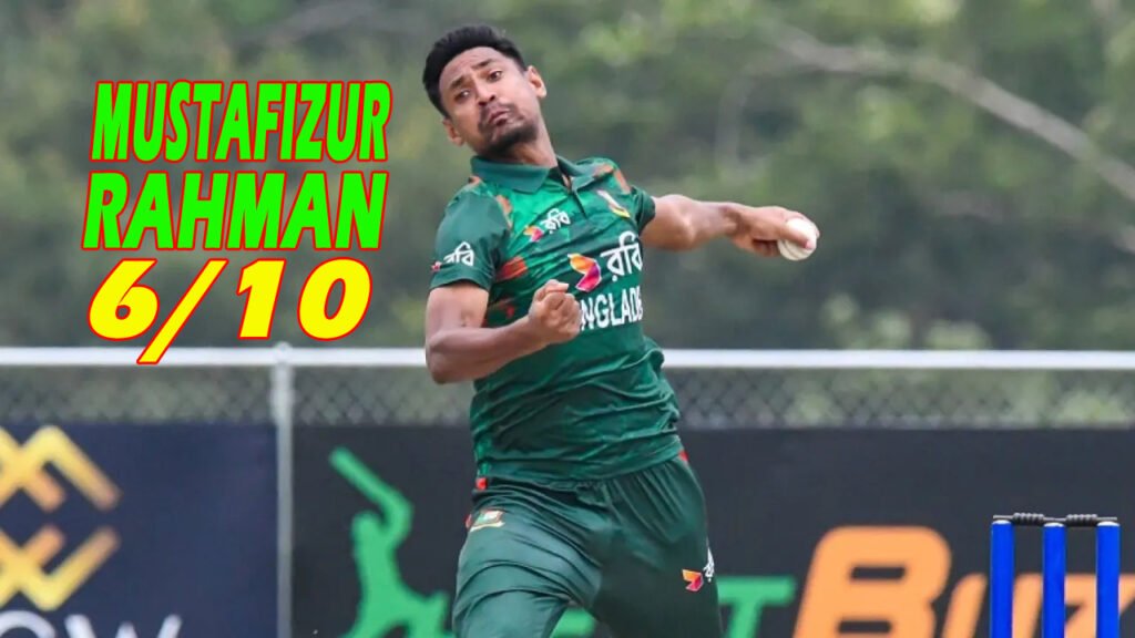 Mustafizur Rahman’s 6 Wicket Haul Leads Bangladesh to Dominant Victory Over USA