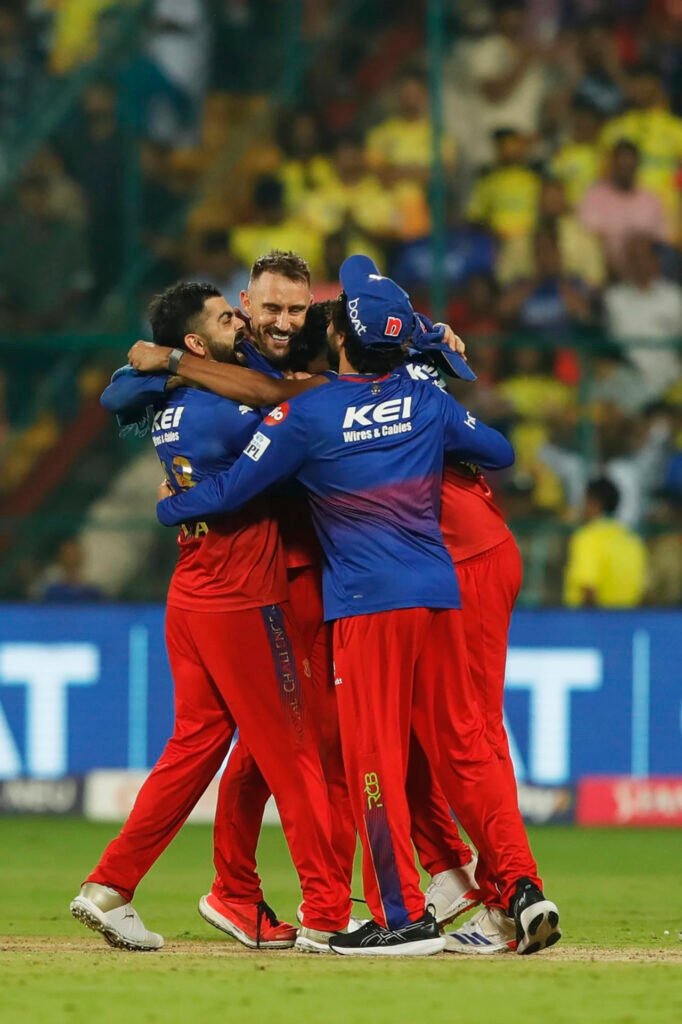CSK Knocked Out as RCB Clinch Playoff Spot with 6 Consecutive Victory