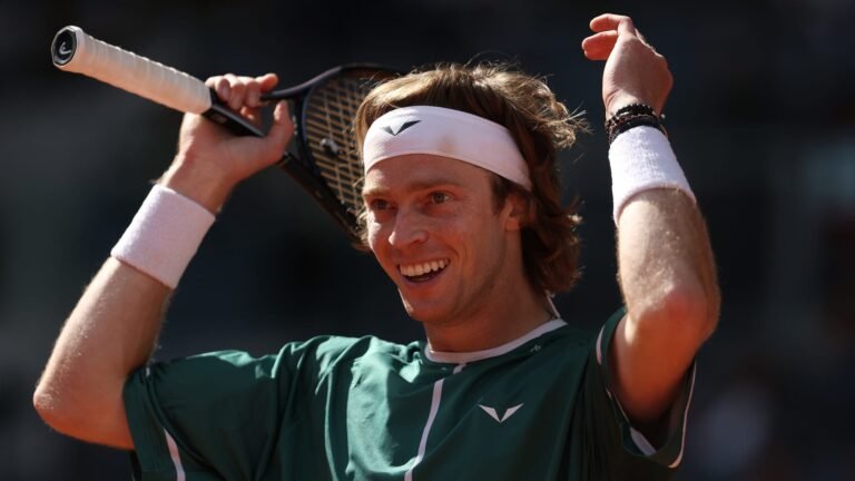 Andrey Rublev Triumphs Over Taylor Fritz to Secure His Fifth Masters 1000 Final Spot in Madrid