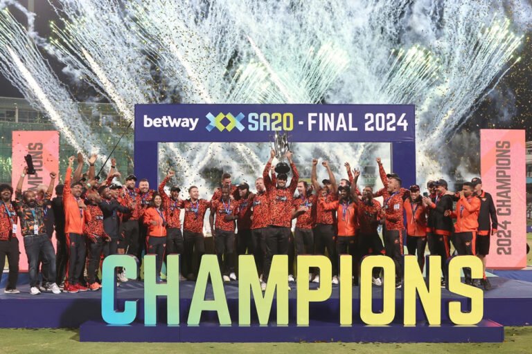 Sunrisers’s Consecutive SA20 Titles with Emphatic Win over Durban’s Super Giants in 2024