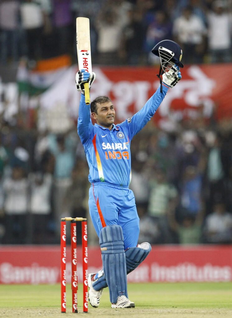 Sehwag’s Record-Breaking 219 Secures Victory for India Against West Indies