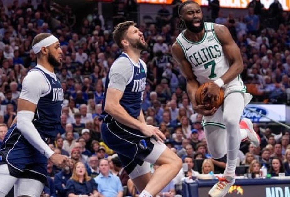 NBA Finals: Tatum, Brown Lead Celtics to 106-99 Victory Against Mavericks, Claim 3-0 Series Lead