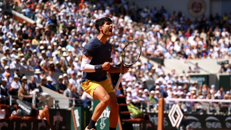 Carlos Alcaraz vs Jannik Sinner Roland Garros Showdown 2024: Alcaraz’s Comeback Victory