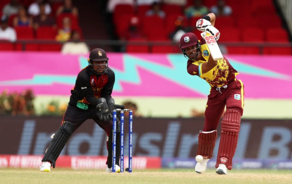 Chase Leads West Indies to Tense Victory Over Papua New Guinea in T20 World Cup 2024