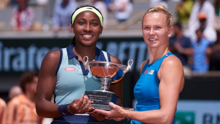 Coco Gauff and Katerina Siniakova Clinch First Grand Slam Doubles Title at Roland Garros 2024