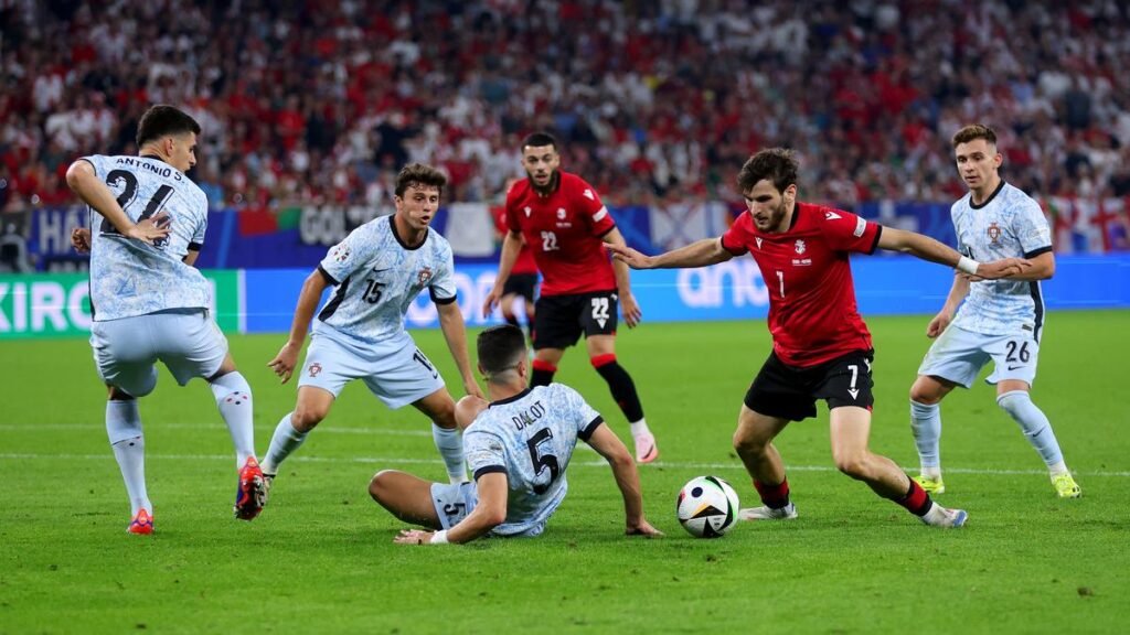 Georgia Defeats Portugal in UEFA Euro 2024 with A Stunning 2-0 Victory