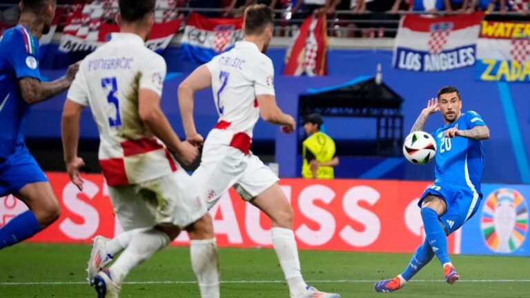 Mattia Zaccagni’s Euro 2024: Italy Secures Knock-Out Spot with Last Gasp Goal against Croatia