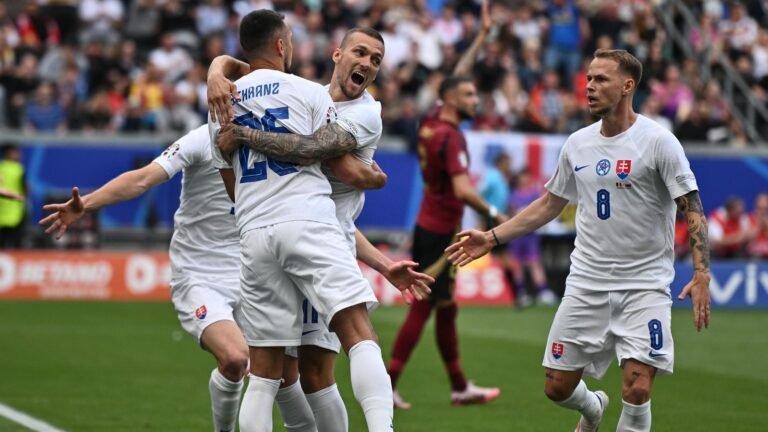 Ivan Schranz Leads Slovakia to Shocking Victory Over Belgium at Euro 2024
