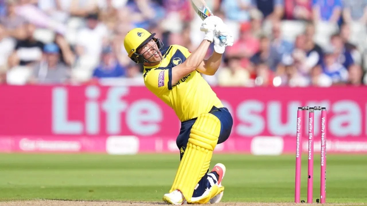 Hampshire’s 3 Wickets Victory over Kent; Lancashire Dominates Derbyshire in Vitality Blast 2024