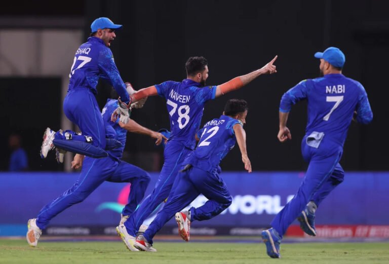 Afghanistan’s Thrilling Win Against Bangladesh Secures Semi-Final Spot: Australia Out of T20 World Cup