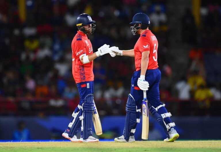 England Dominated West Indies with 8 Wickets Victory in T20 World Cup