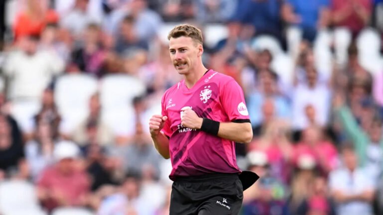Riley Meredith Leads Somerset to Victory Against Middlesex in Vitality Blast 2024