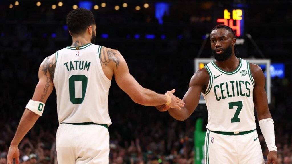 NBA Finals 2023-24: Celtics’ Tatum and Brown Eager to Redeem 2022 Defeat